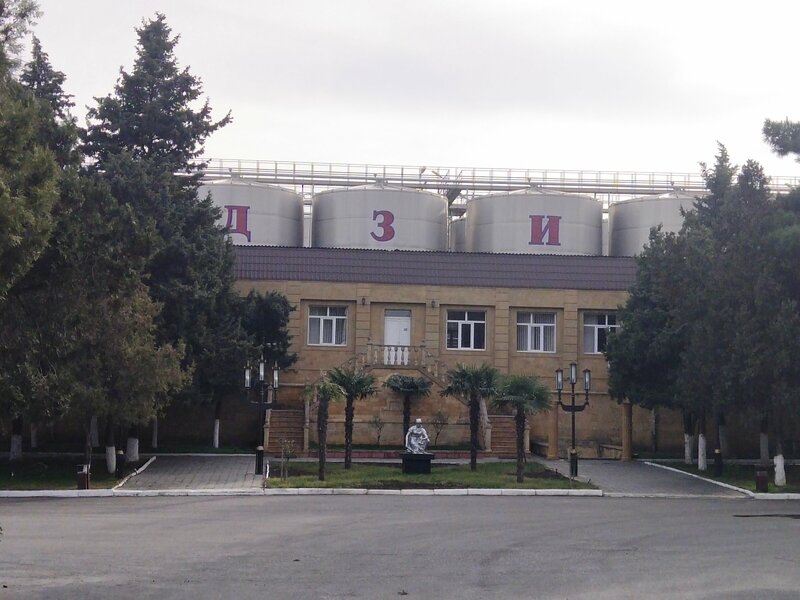 Завод игристых вин в Дербенте